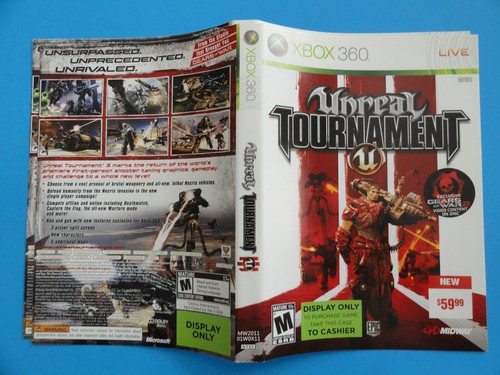 Xbox 360 unreal tournament iii - xbox,