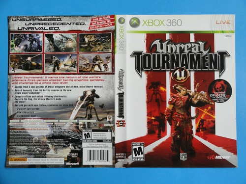 Xbox 360 unreal tournament - xbox,